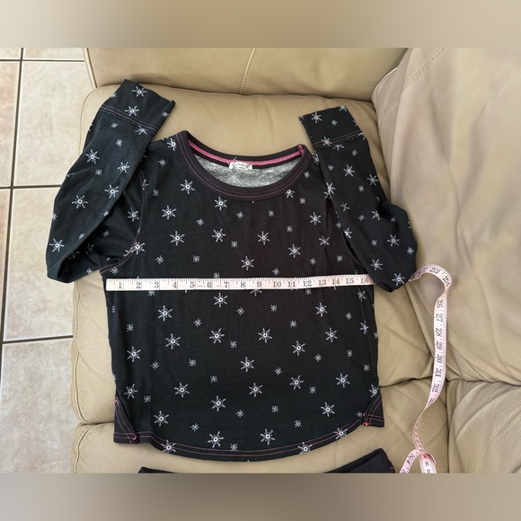 NWOT FREE PEOPLE INTIMATELY BLACK QUILTED LOVE PAJAMAS SET. MSRP $128 - Picture 9 of 17